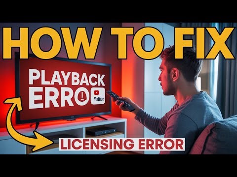 How to Fix Playback Error YouTube TV [Licensing]