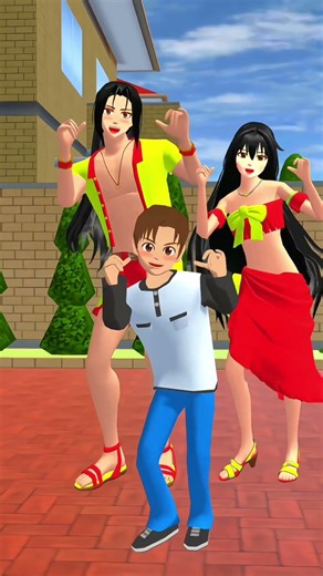 Baby Yuta See zombies🧟🧟👹👹_sakuraschoolsimulator _animation_sakura