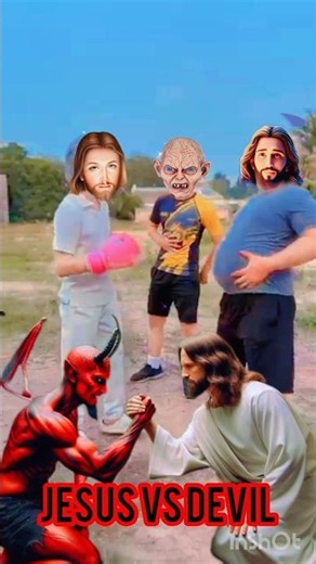papa ✝️jisus vs satan 👿👿#papa#jesus #jesuschrist #god #fé #edit #foryou #shorts #viral #status🤣