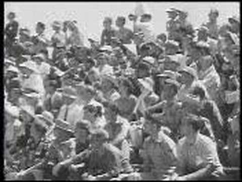 B-58 Hustler fly by - Mach 2 cold war bomber