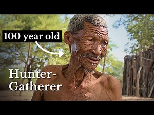 Meeting a 100 year old Kalahari Bushman