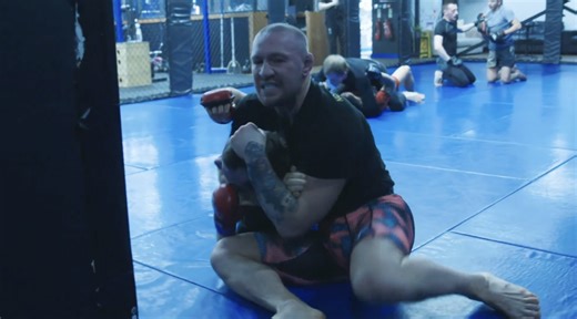 ‘You’re under arrest’... Conor McGregor caught on video trolling a sparring partner in the gym