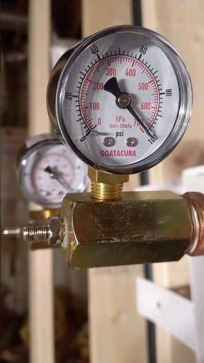 How To Pressure Test Plumbing Water Lines. Part 2 #plumber #plumbing #plumbingservices
