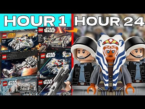 I Built The BIGGEST LEGO Star Wars Rebel Army In 24 Hours...