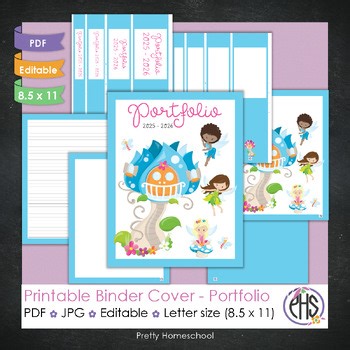 Printable and Editable Homeschool Binder Covers & Spines | 2025–2026