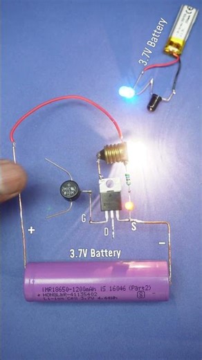 Ir MOSFET circuit #scienceproject #shorts #electronics #experiment