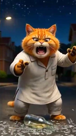 #cat #ai #youtubeshorts #funnyvideo