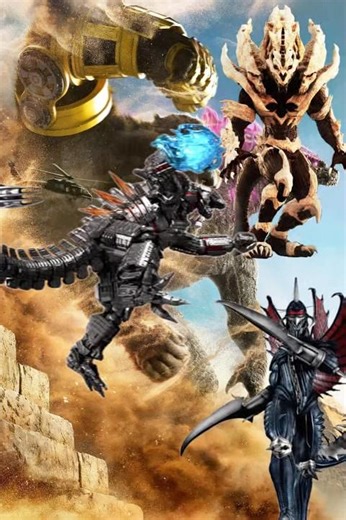 Mechagodzilla 2021 vs Godzilla final wars(all Monsters) 500 subscriber special