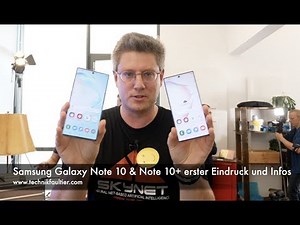 Samsung Galaxy Note 10 & Note 10+ first impressions and information