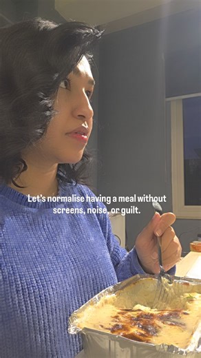 Mariam on Instagram: "Let’s normalise having a meal without screens, noise, or guilt. Pasta by @egoosfood #dinner #pastas"