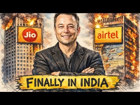 Will Starlink Kill Jio & Airtel in India? 😱 Telecom War Starting Again