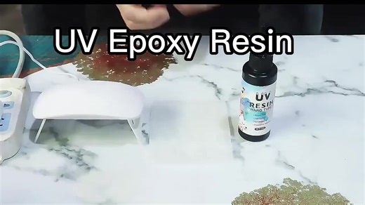 Clear Acrylic Resin UV Glue for Jewelry Making Heat Shrink Sheet Protector Sealant-Construction & Transportation Use