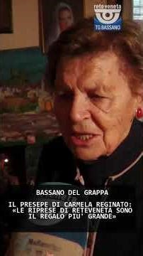 IL PRESEPE DI CARMELA REGINATO: «LE RIPRESE DI RETEVENETA SONO IL REGALO PIU' GRANDE» | 17/12/2025