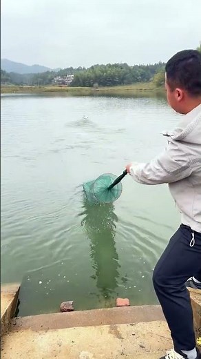 A budget friendly new idea for fishing: using a remote controlled boat to set fish traps