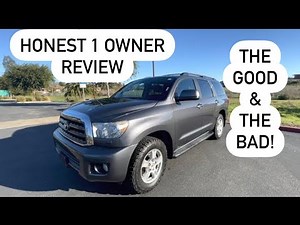 Toyota Sequoia Owner Review, BEST FEATURES!