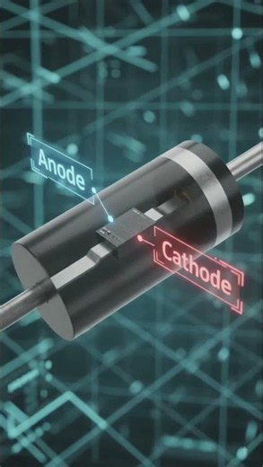 PARTS OF A DIODE Anode | Cathode | PN Junction ⚡