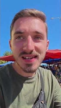 Eating street food for €2 in Reunion Island 🇷🇪 #travelvlog #reunionisland #🇷🇪 #streetfood