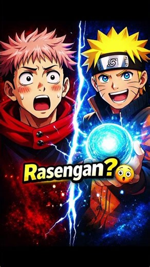 Yuji Itadori Rasengan শিখতে চেয়েছিলো? 😳 #Naruto #JujutsuKaisen #Yuji #Gojo #YujiItadori #Rasengan