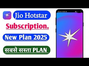 Jio Hotstar New Recharge Plans | Jio hotstar subscription Plan 2025