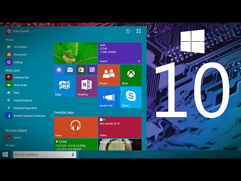 Windows 10 Demo (Technical Preview, Build 9926)