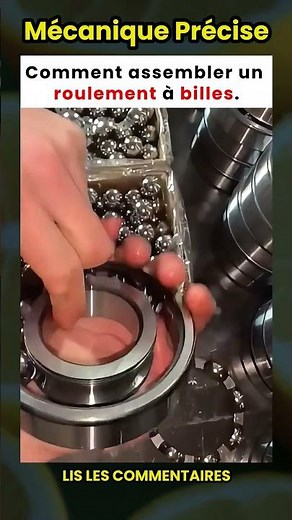 Comment assembler un roulement à billes : étape par étape ⚙️