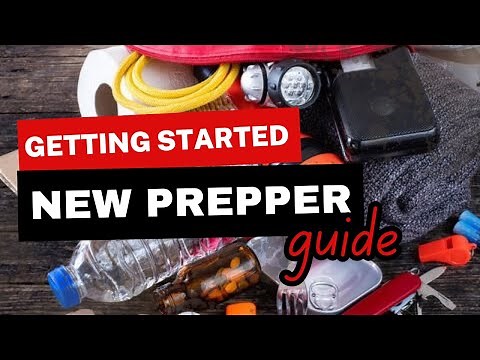 New UK Preppers - Where To Start With Prepping - Easy Guide