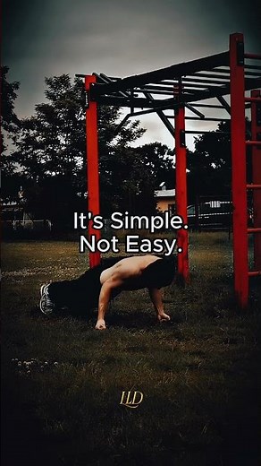 It's Simple Not Easy