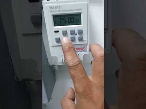 SINOTIMER TM-616 set up