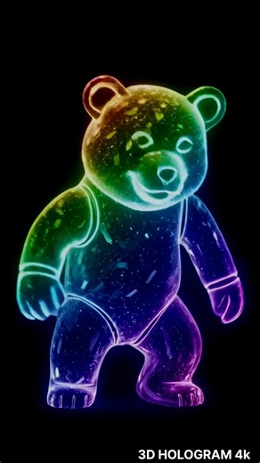 Hologram videos for 180 degrees screen t6