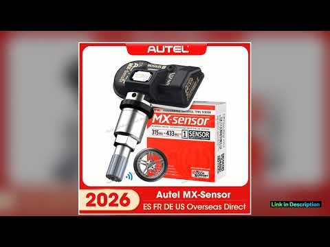 Autel MX Sensors 2in1 Pressin Sensor 315MHz 433MHz frequencies Tire Replacement TPMS Sensor Work