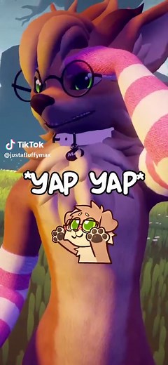 THE CHICKEN STARTED OK? 😭 #furry #cute #perfectlycutscreams