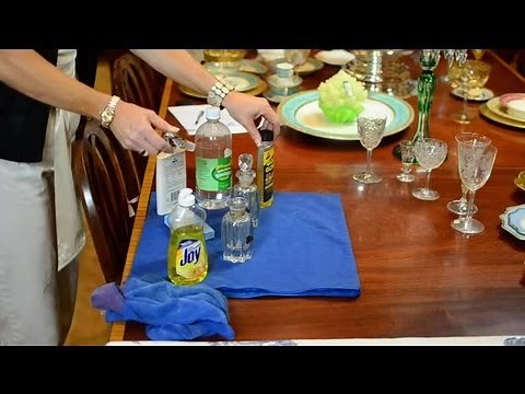 How to Clean Rust From Glass : Antique Glassware, Pottery & More