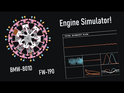 Engine Simulator! BMW-801D, FW-190 Demo