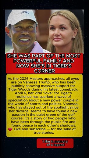Vanessa Trump & Tiger Woods The Love in the Galle #vanessatrump #tigerwoods