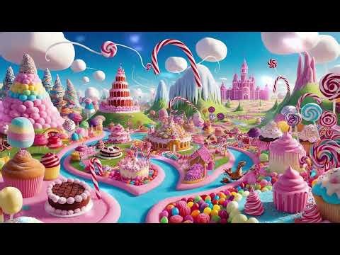 When Candy Crush Becomes Real 😂🍭 | Cartoon Animation”“Living Candies Adventure 🍬🐱
