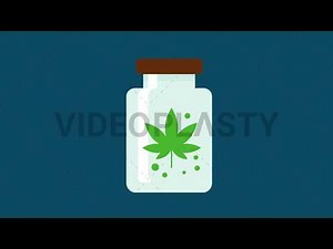 Marijuana Container Icon Stock Animation [MOV & GIF]