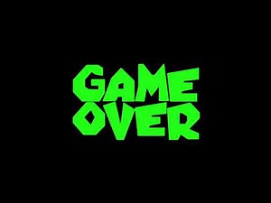 Super Mario Galaxy Game Over Green Screen