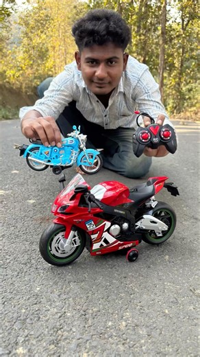 Rc Motorcycle | Remote Control bike Unboxing And Testing Deko | #shortsfeed #bike #unboxwithiftikar