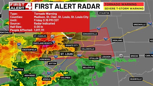 16K views · 54 reactions | From First Alert 4 Weather...A new Tornado Warning issued for St. Louis, St. Louis City, Madison, St. Clair. Track the storms on radar at https://bit.ly/3v79dLm #FirstAlert4 | KMOV Steve Templeton | Facebook
