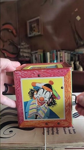 1950's Mattel Jack in the box restored. #vintage #vintagetoys