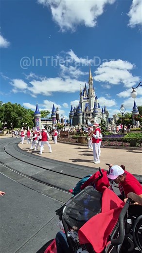 Main Street Philharmonic Plays Friend Like Me at Magic Kingdom #disney #waltdisneyworld