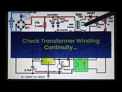 How to Test, Repair, Troubleshoot Flyback SMPS Circuits