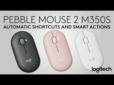 Logitech Pebble Mouse 2 M350s: Automatic shortcuts with Smart Actions in Logi Options+