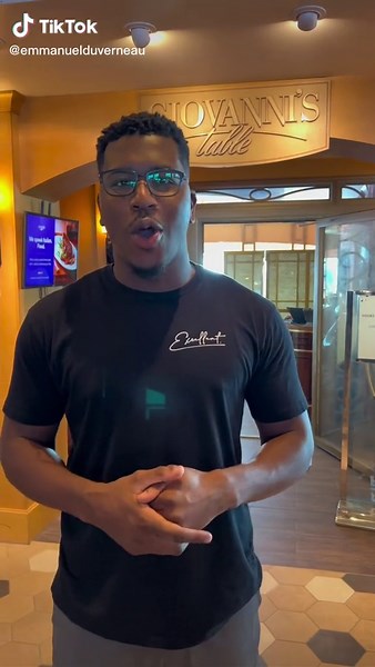 Enjoyed cooking with the chefs at Giovanni’s Table on @Royal Caribbean’s #independenceoftheseas cruise! Check out their dance moves. #royalcomeback #royalpartner