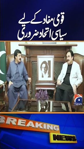 “Political Unity Essential for National Interest,” Says Punjab Governor | Geo News | #shorts