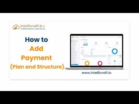 Fee Payment Setup in Intellicraft | Step-by-Step Guide