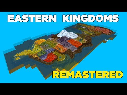 Flying Over Vanilla WoW – Eastern Kingdoms Remastered (No Fog, Full Continent)