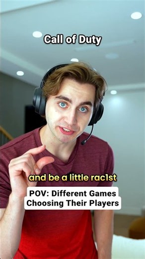 POV: Different Games Choosing Their Players...