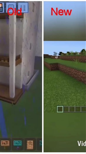 Craftsman old and new version #shorts #minecraft #craftgamer9.0