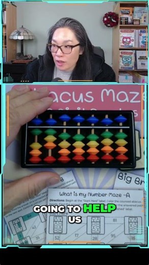 Unlock Math Secrets: Master the Abacus! Visualizing Numbers Explained #shorts